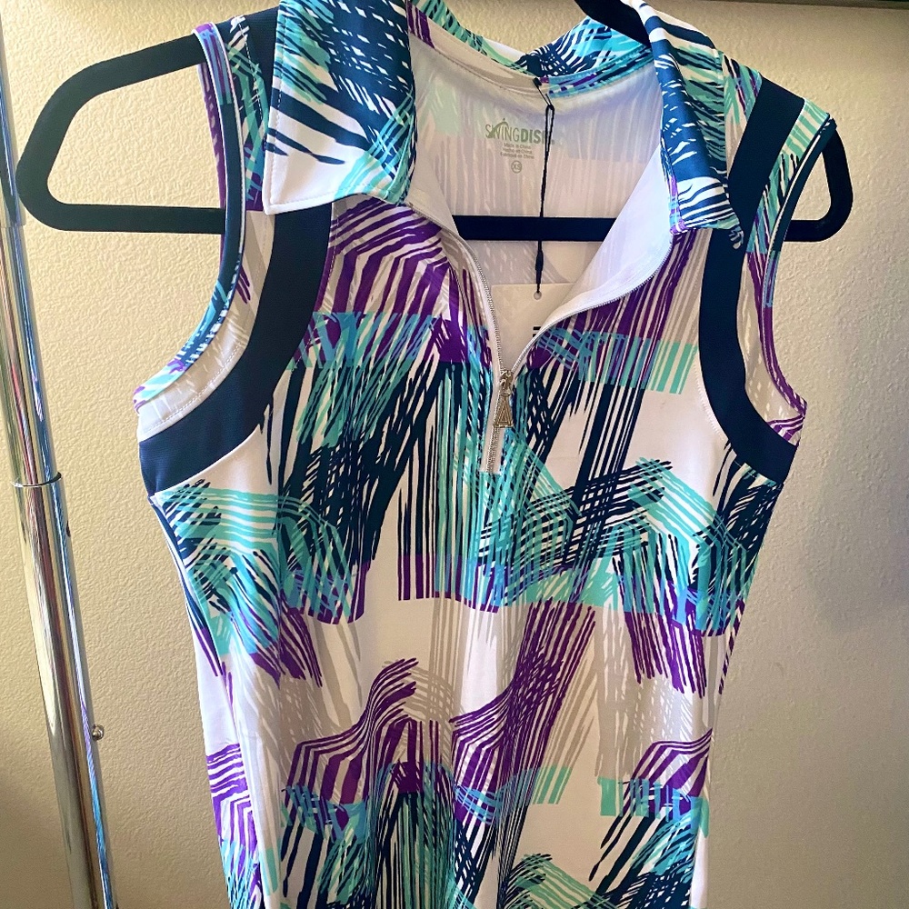 Swing Dish| Golf Shirt | Women’s Golf Polo| Size XS